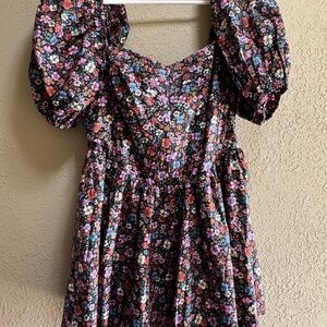Buddy Love Floral Mini Dress - Multicolor